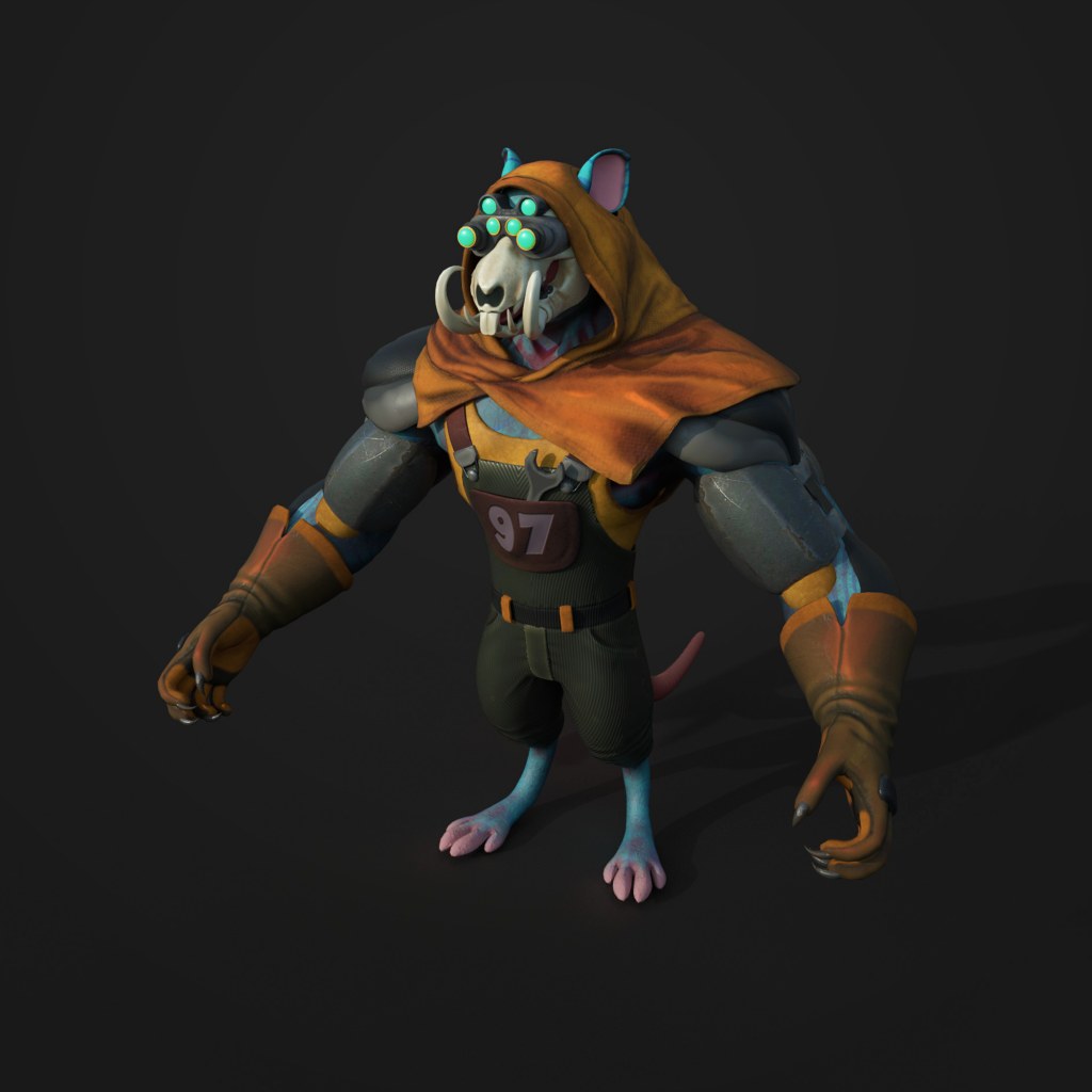 Brawler front view